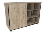 Schuifdeurkast Tessa Grey Craft Oak Tangara Groothandel voor de Kinderopvang Kinderdagverblijfinrichting 2